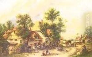 Village Scene Village Scene