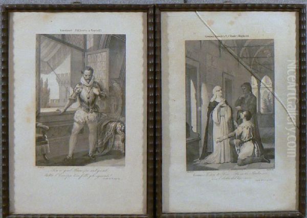 Emanuele Iliberto A Vercelli E Gemma, Amedeo V E Dante Alighieri - view 1