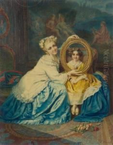 Il Ritratto Della Bambina by Carlo Masutti