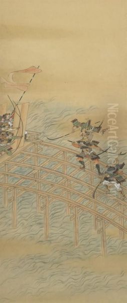 Battle At Uji Bridge - view 1