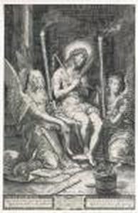 The Man Of Sorrows by Jacob Matham