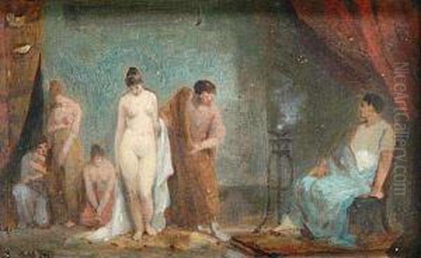 A Market With Female Slaves - view 1
