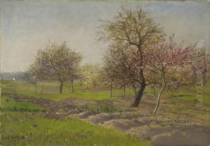 Baumblute Bei Champigny by Gabriel Mathieu
