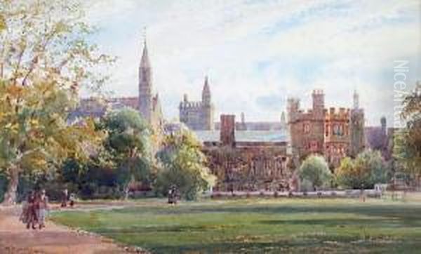 View Of A University College (thought To Be Cambridge) - view 1