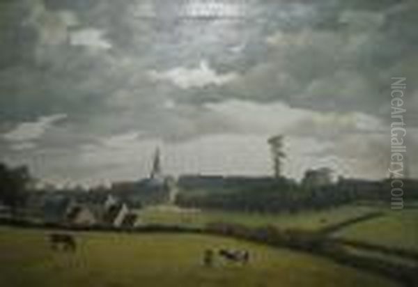Bewolkte Hemel In De Ardennen. - view 1