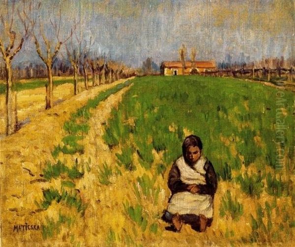 Girl In The Field - view 1