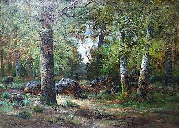 Sous-bois Aux Rochers - view 1