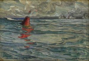 The Red Sail by Auguste Matisse