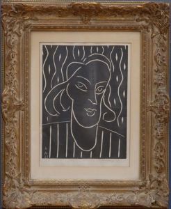 Portrait Of A Woman by Auguste Matisse