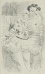 Danseuse Debout, Accoudee by Henri Matisse