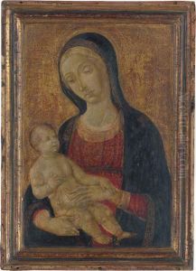 The Madonna And Child by Matteo Di Giovanni Di Bartolo