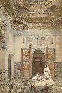 Tea In The Riad by Jarvis Matthew