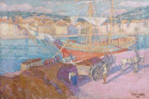 Bateau A Quai by Gill Julien Matthey