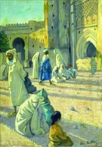 Porte A Meknes : Bab Mansour El Aleuj. - view 1