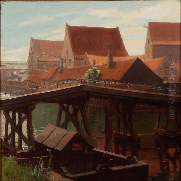 Arsenalbroen Set Fra Orlogsvaerftet. - view 1
