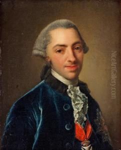 Man With Order And Grand Star by Georg David Matthieu