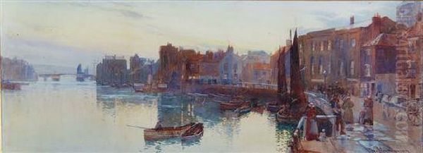 Evening After Rain - Whitby - view 1