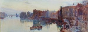 Evening After Rain - Whitby by William Matthison