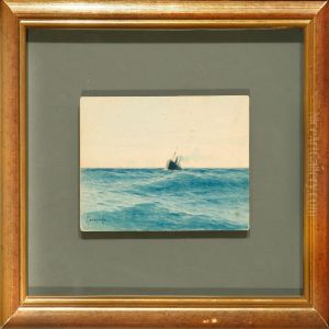 With A Steamship In The Horizon