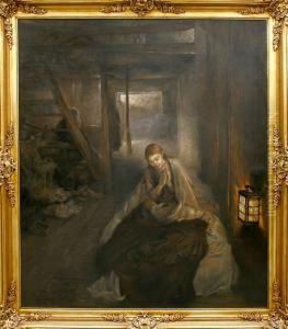 Maria Und Josef Beim Jesuskind