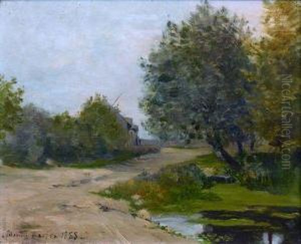 Le Chemin Pres De L'etang - view 1
