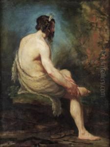 Moses Vor Dem Brennenden Dornbusch by Hubert Maurer