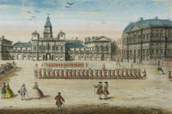 A Perspective View Of Theparade In St.
James's Park. - view 1
