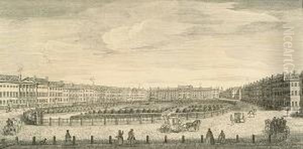 A Perspective View Of Grosvenor Square - view 1