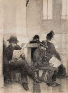 La Lecture by Charles Maurin