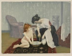 Work by Charles Maurin