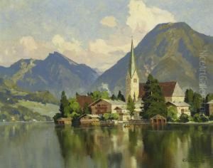 Blick Auf Rottach-egern