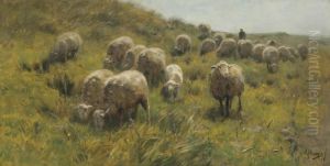 On The Dunes by Anton Mauve