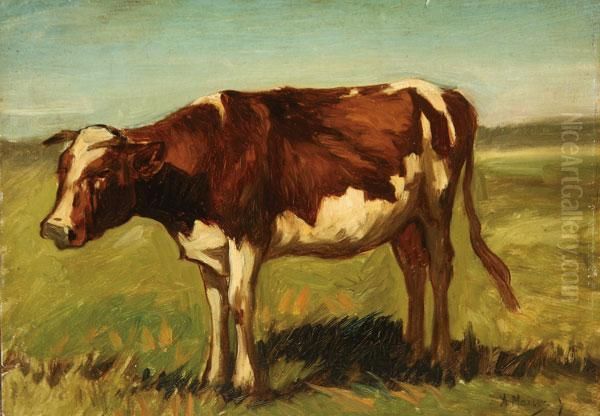 Cow In Landscape - view 1