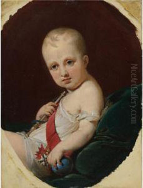 Portrait Of Napoleon Francois Joseph Charles Bonaparte, King Of Rome (1811-1832) - view 1