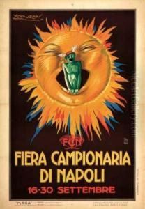 Fiera Campionaria Di Napoli. 1922. by Achille L. Mauzan