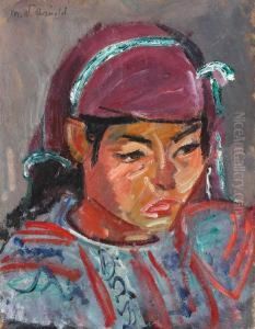 Tatar Woman - Portrait by Arnold Max Wexler