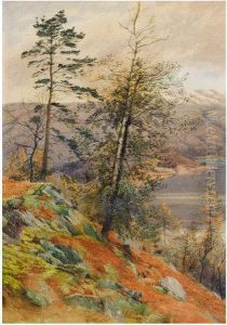 View From Moilhin Looking Towards Inch Lonaig by Hamilton Maxwell