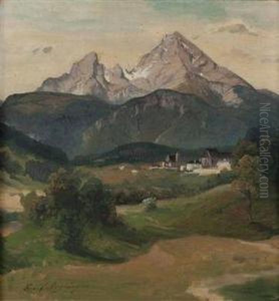 "berchtesgaden Mit Dem Watzmann" - view 1