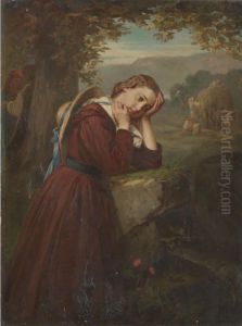 Maud Muller by Constant Mayer