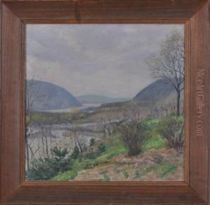 Landscape With River by Louis Mayer