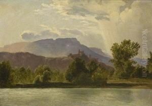 Flusslandschaft by Louis Mayer