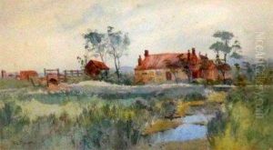 Broadland Cottages by William Edward Mayes