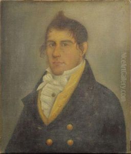 Portrait Of Sea Captain Bartlett Mayhew.