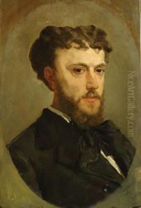 Portrait De Felicien Rops.