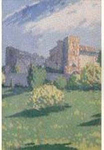 Chateau Dans La Drome, Circa 1920-25