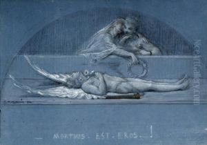 Mortus Est Eros by Alexis-Joseph Mazerolle