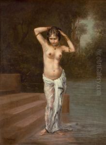 Untitled by Hemendranath Mazumdar