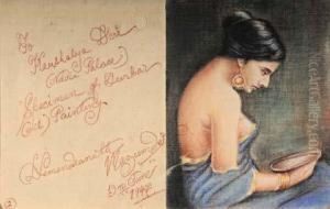 Study For Nadia Palace by Hemendranath Mazumdar