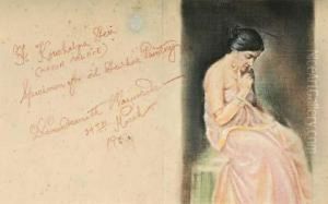 Study For Nadia Palace by Hemendranath Mazumdar