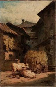 La Raccolta Del Fieno by Giuseppe Mazza